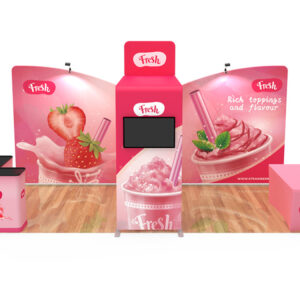 10x20ft Custom Booth Q